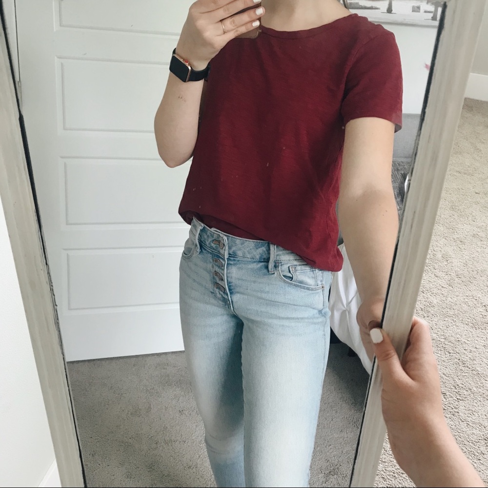 crew neck basic tee - Picture 3 of 4